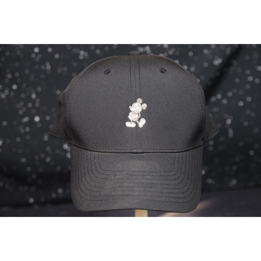 Nike Mickey Mouse Legacy91 Dri-FIT Hat Cap Mens One Size Black Disney Parks